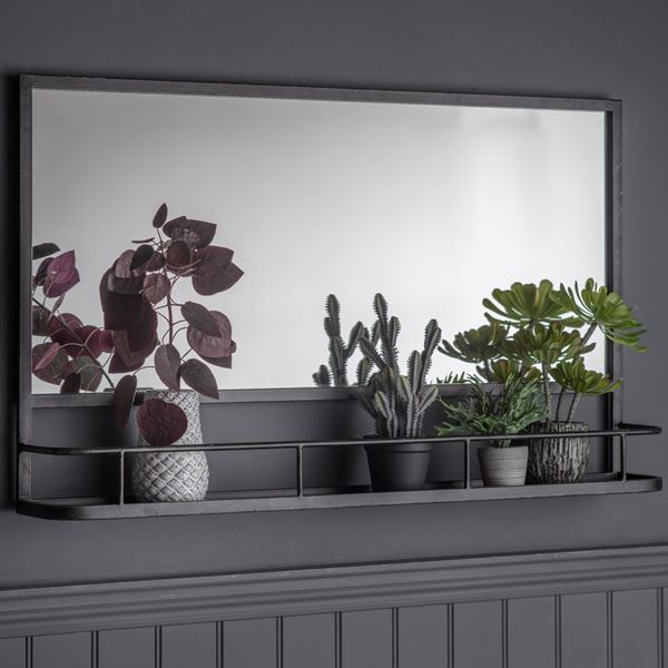 Emery Mirror - Black